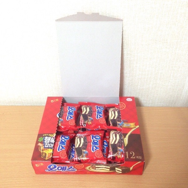 韓国のお菓子 オーイエス を食べてみました 本物の発酵キムチで免疫力アップ シーサー版